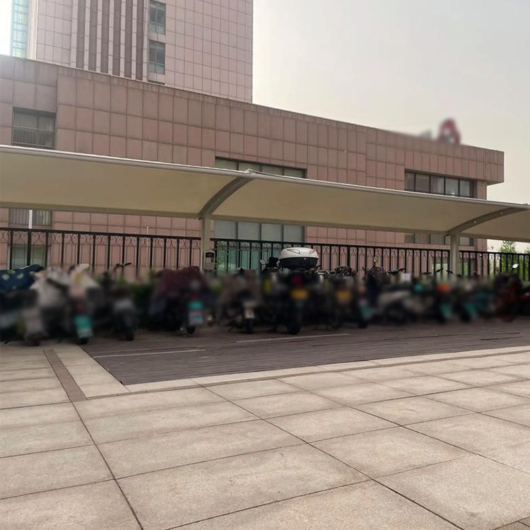 莱阳市膜结构电动车棚